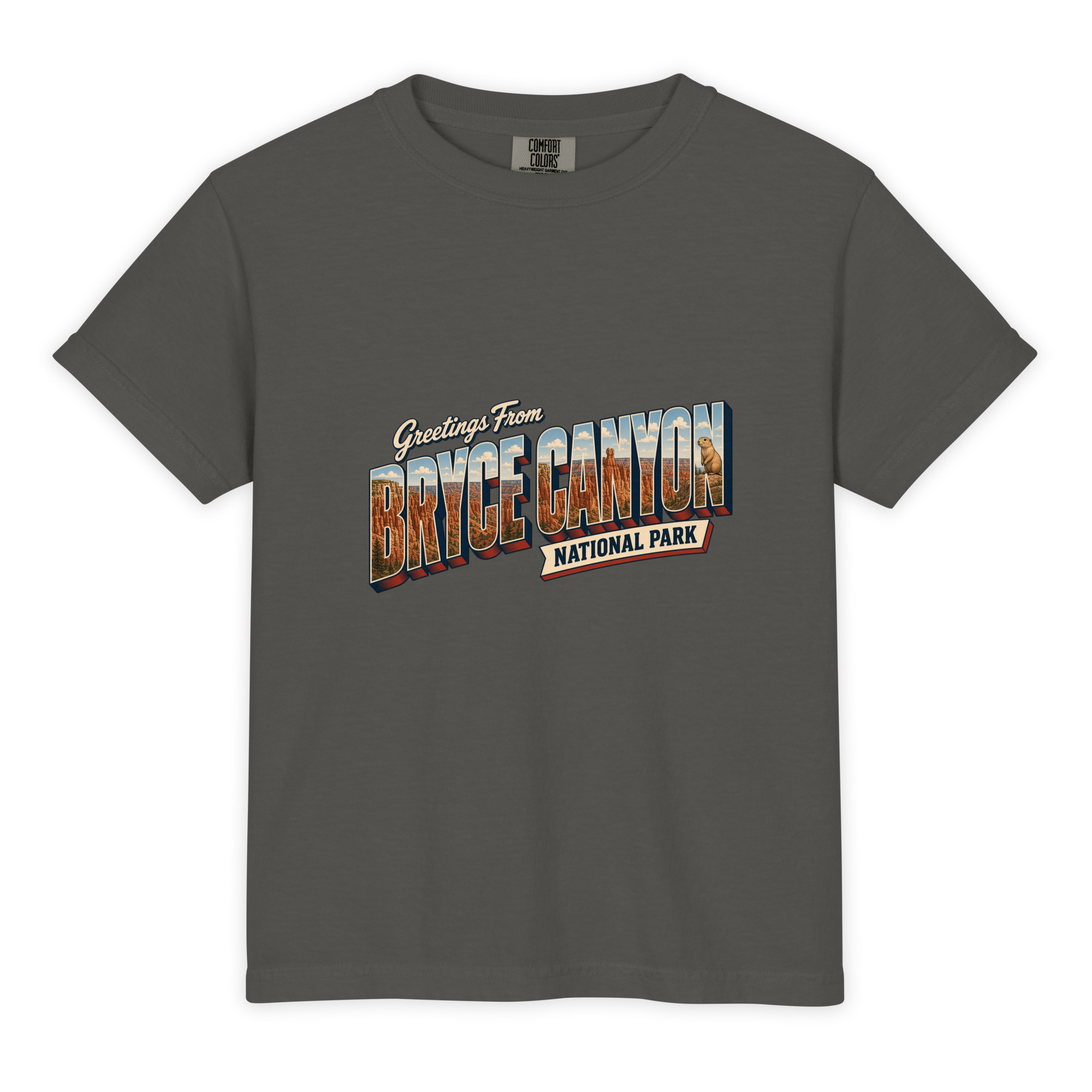 Bryce Canyon National Park Postcard Youth Tee - Image 2