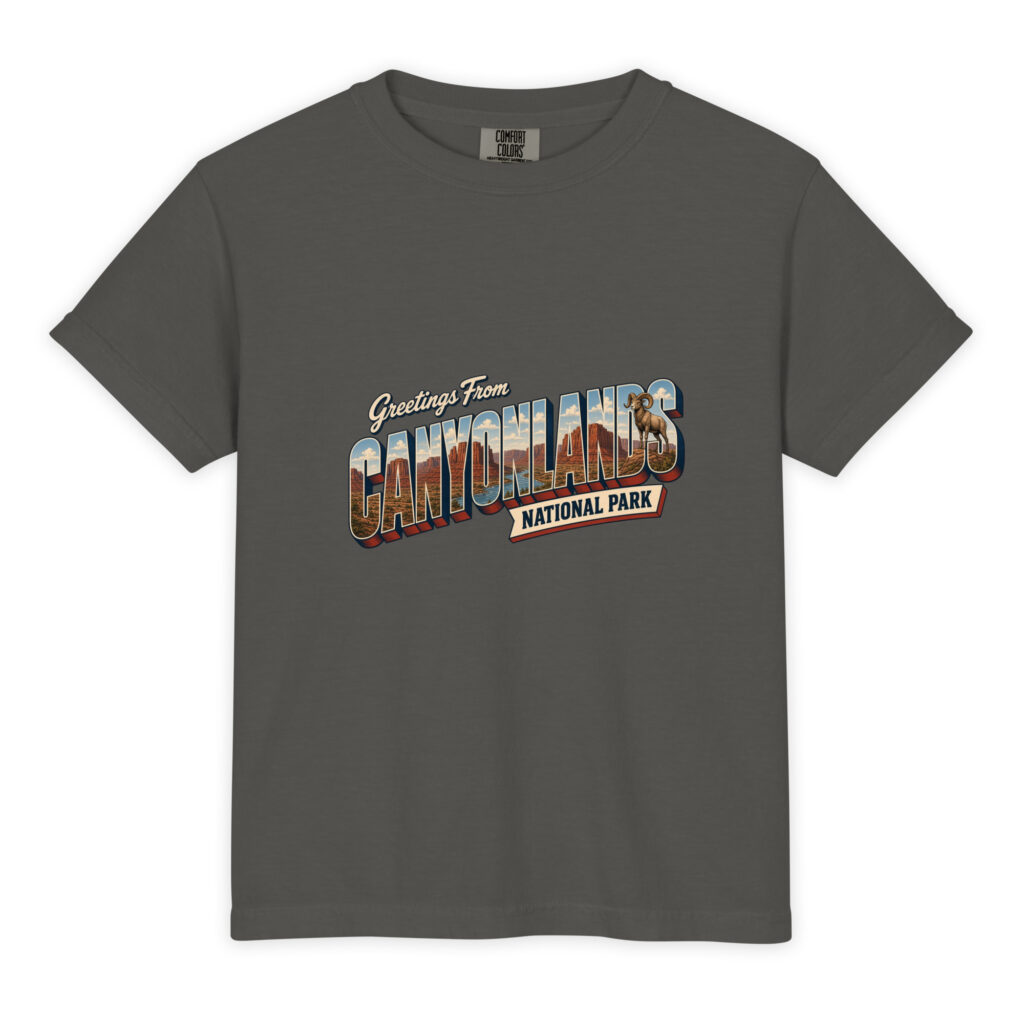 Canyonlands National Park Postcard Youth Tee