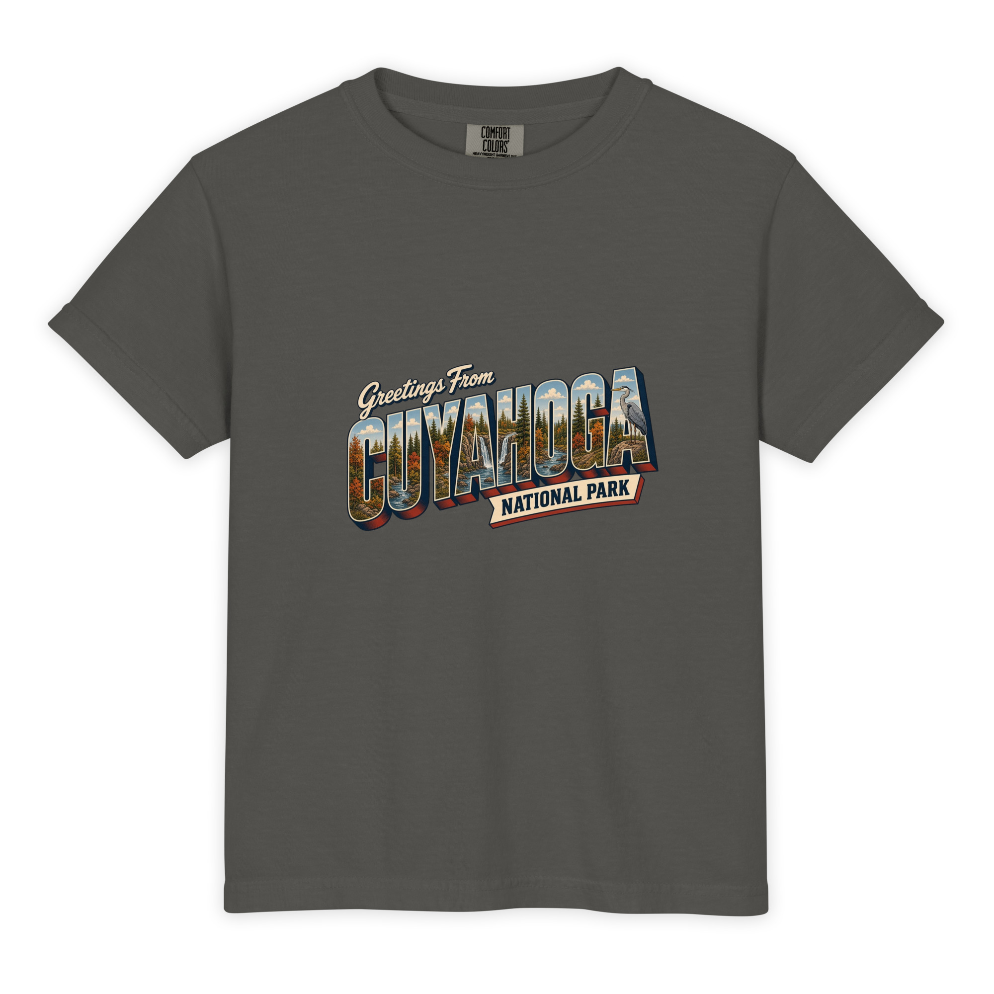 Cuyahoga Valley National Park Postcard Youth Tee - Image 3