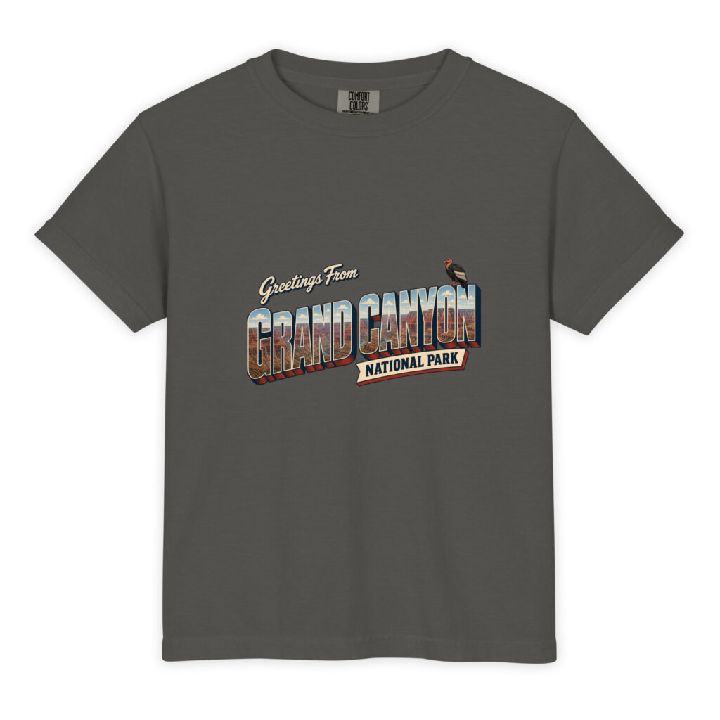 Grand Canyon National Park Postcard Youth Tee