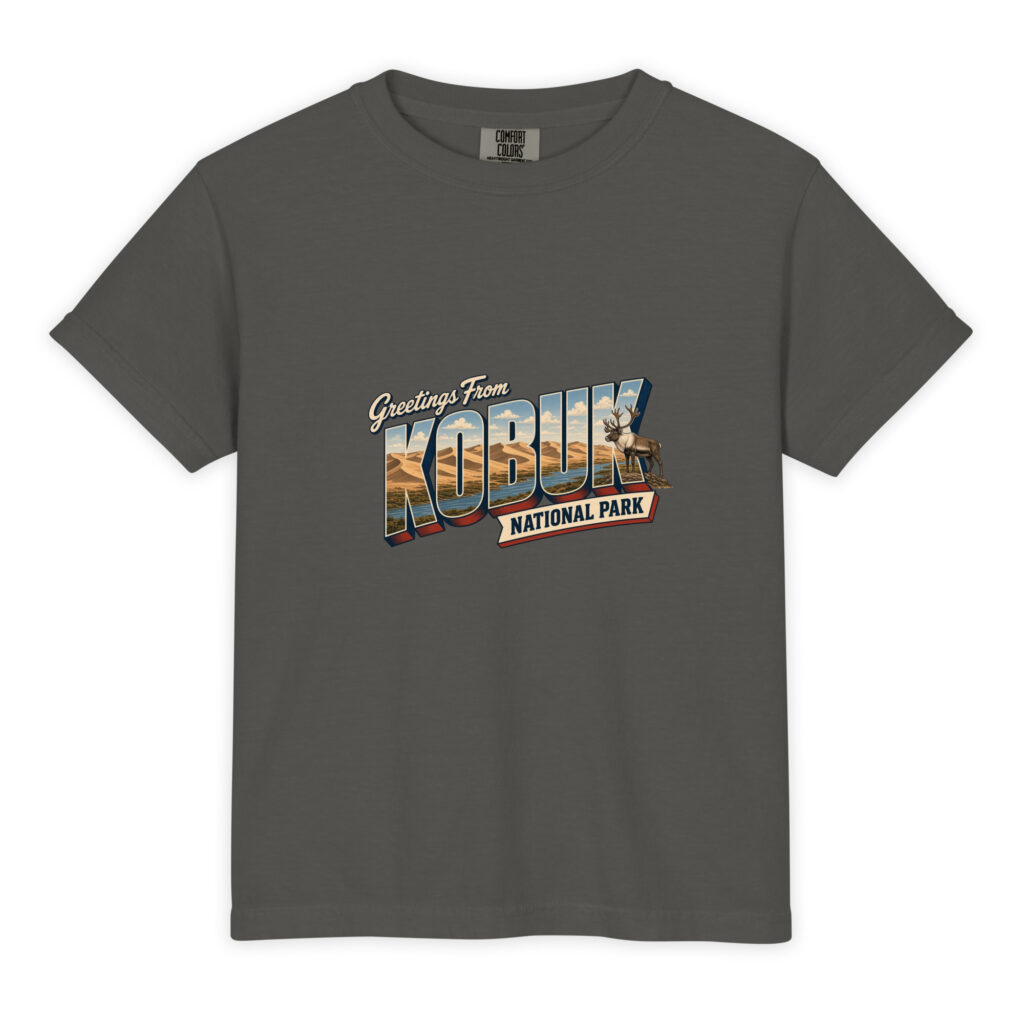 Kobuk Valley National Park Postcard Youth Tee