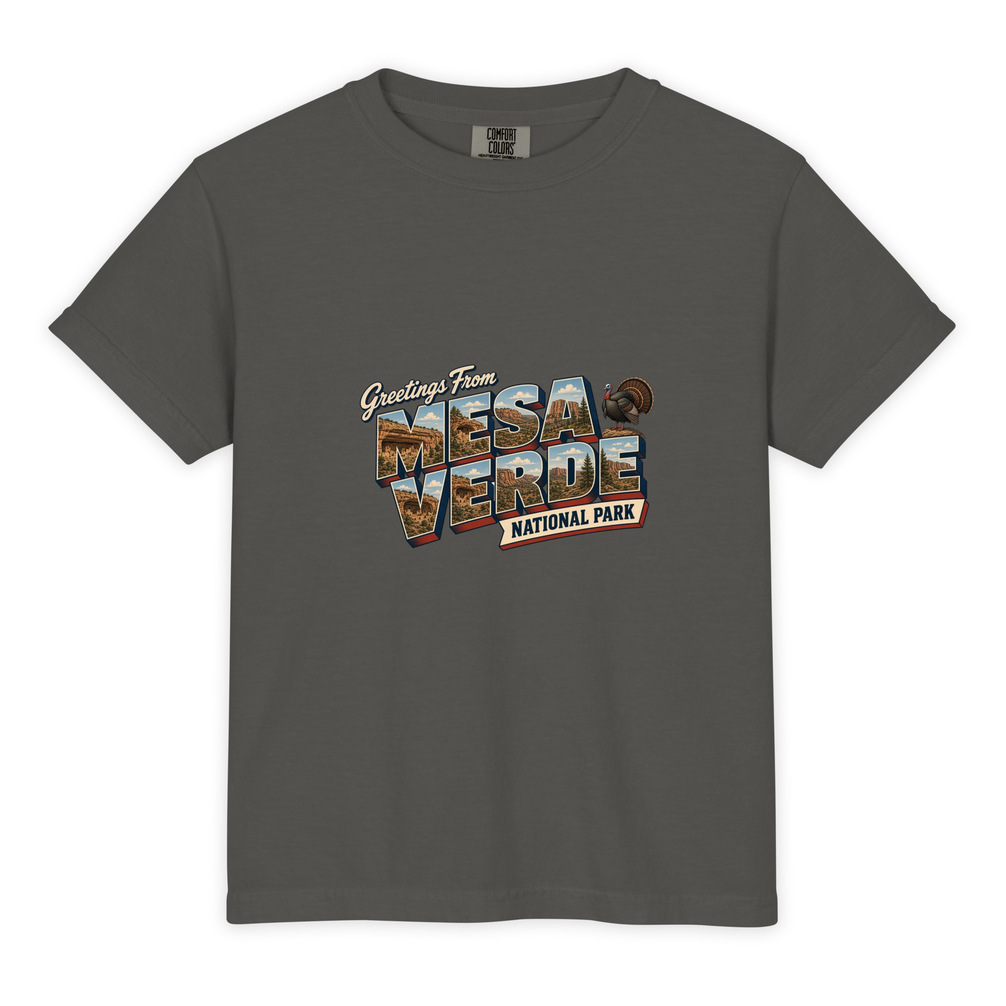 Mesa Verde National Park Postcard Youth Tee