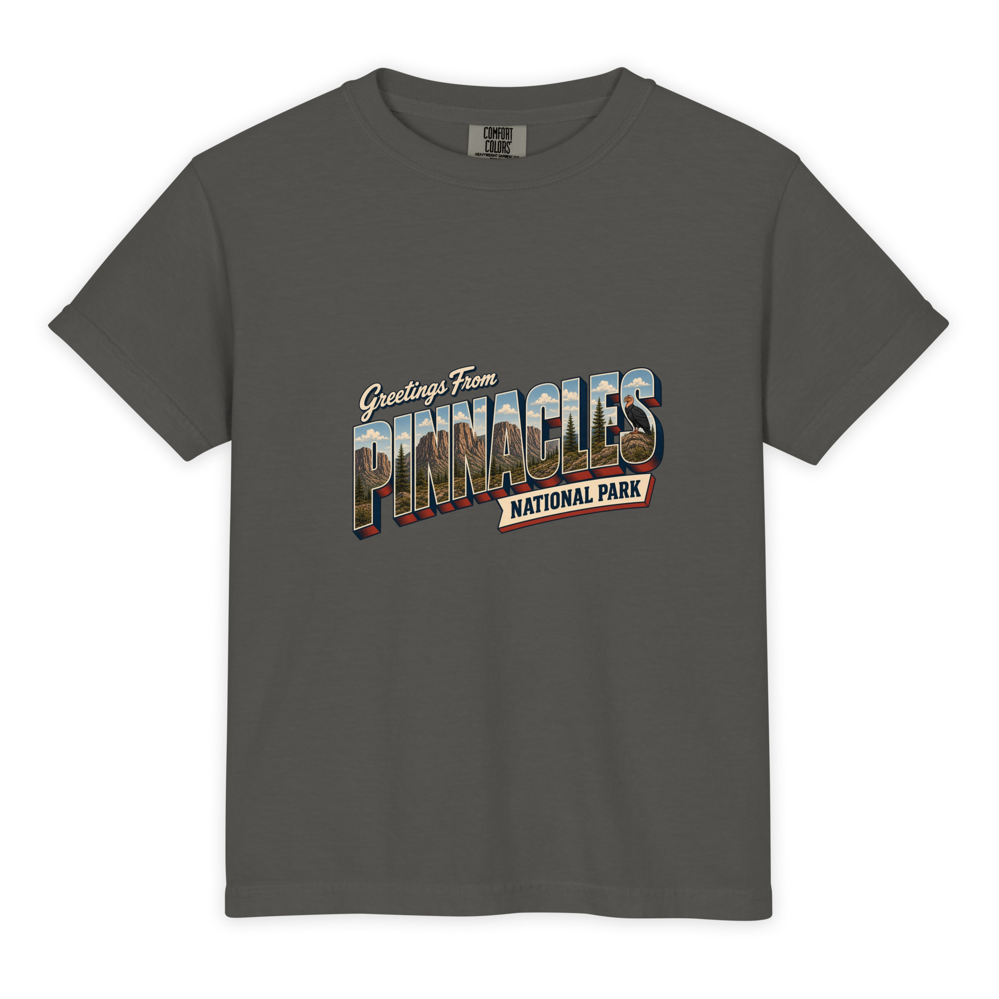 Pinnacles National Park Postcard Youth Tee - Image 3