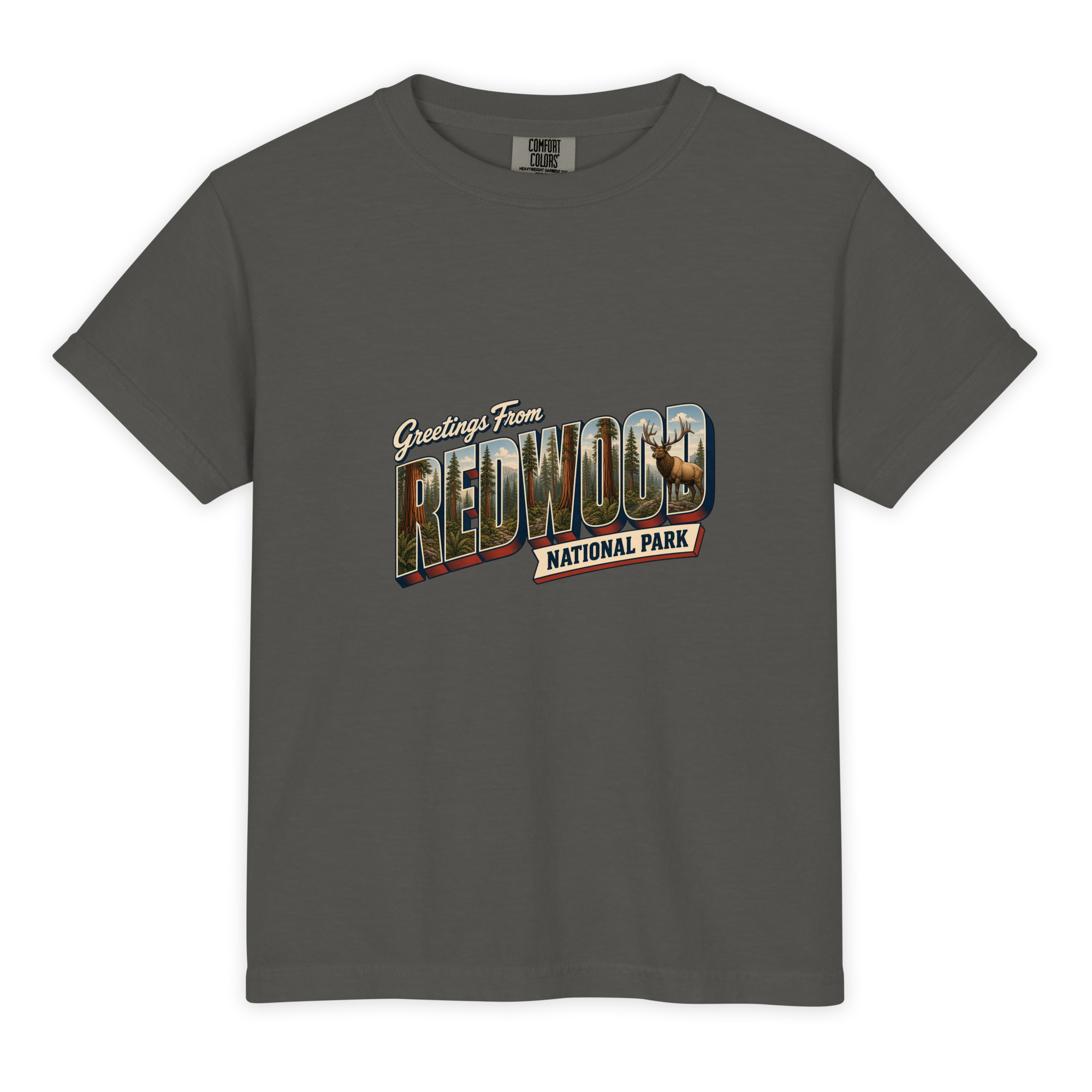 Redwood National Park Postcard Youth Tee