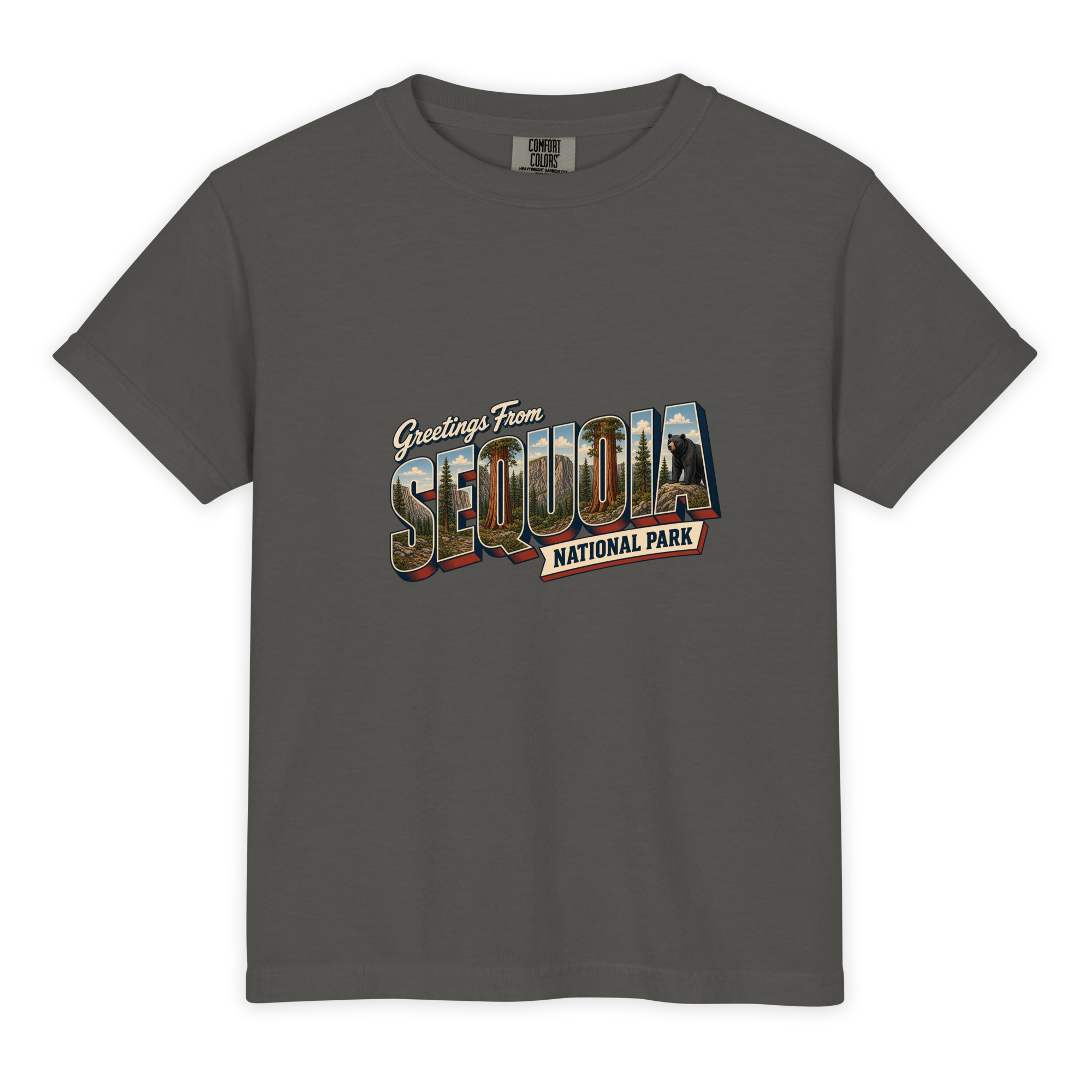 Sequoia National Park Postcard Youth Tee - Image 3
