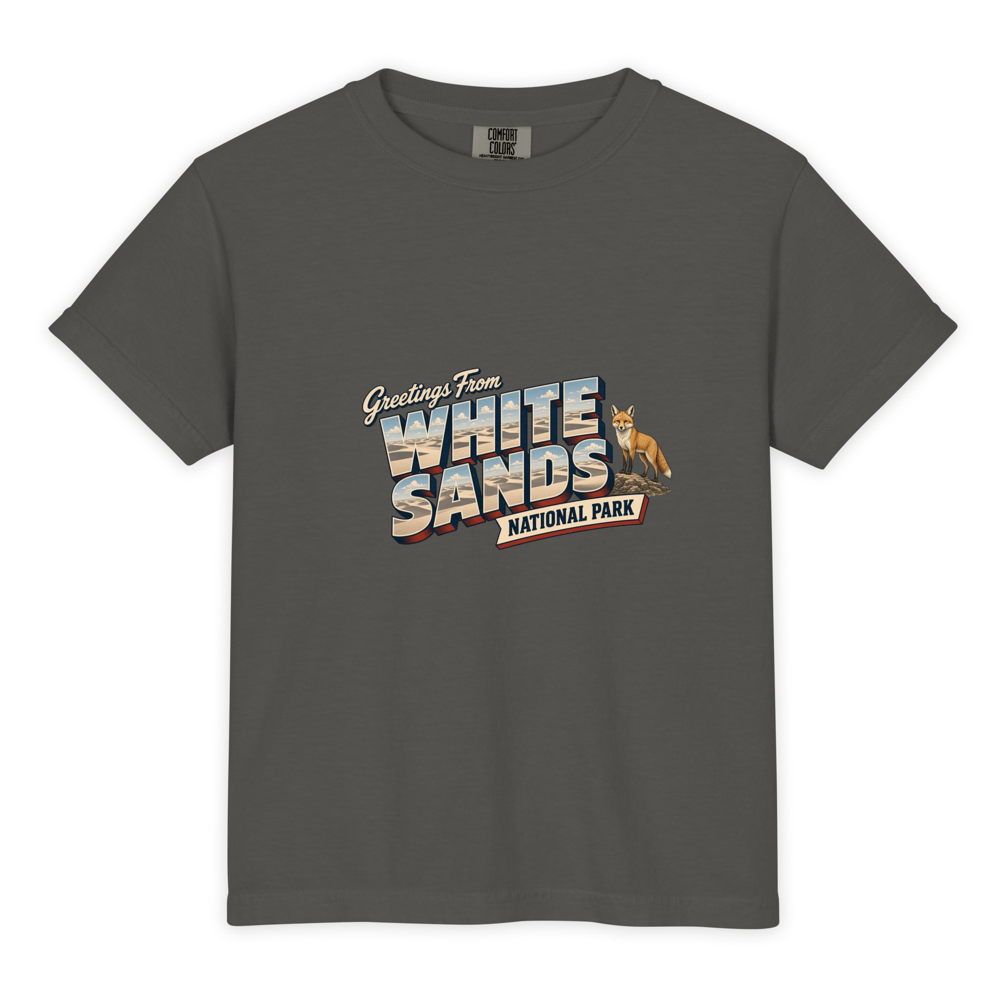 White Sands National Park Postcard Youth Tee - Image 2
