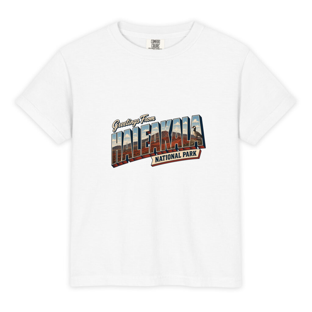 Haleakalā National Park Postcard Youth Tee
