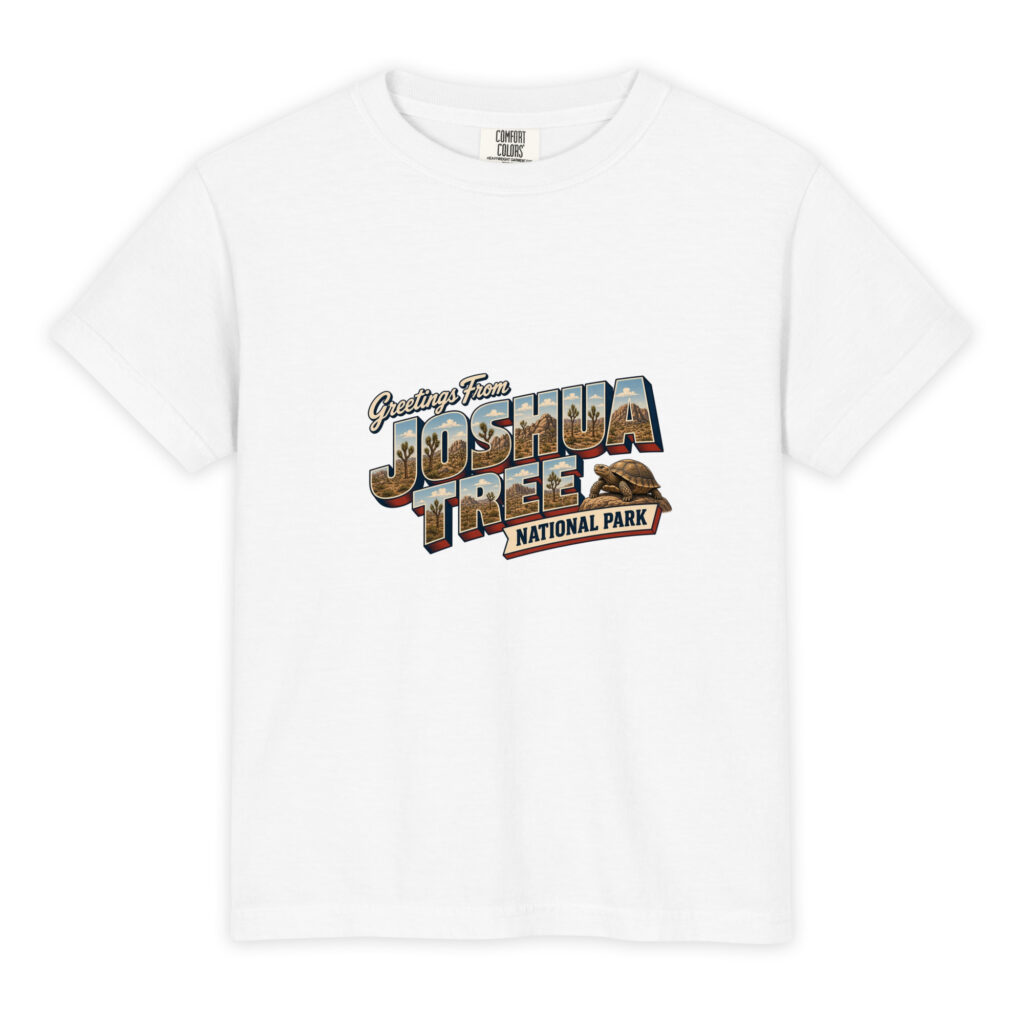 Joshua Tree National Park Postcard Youth Tee