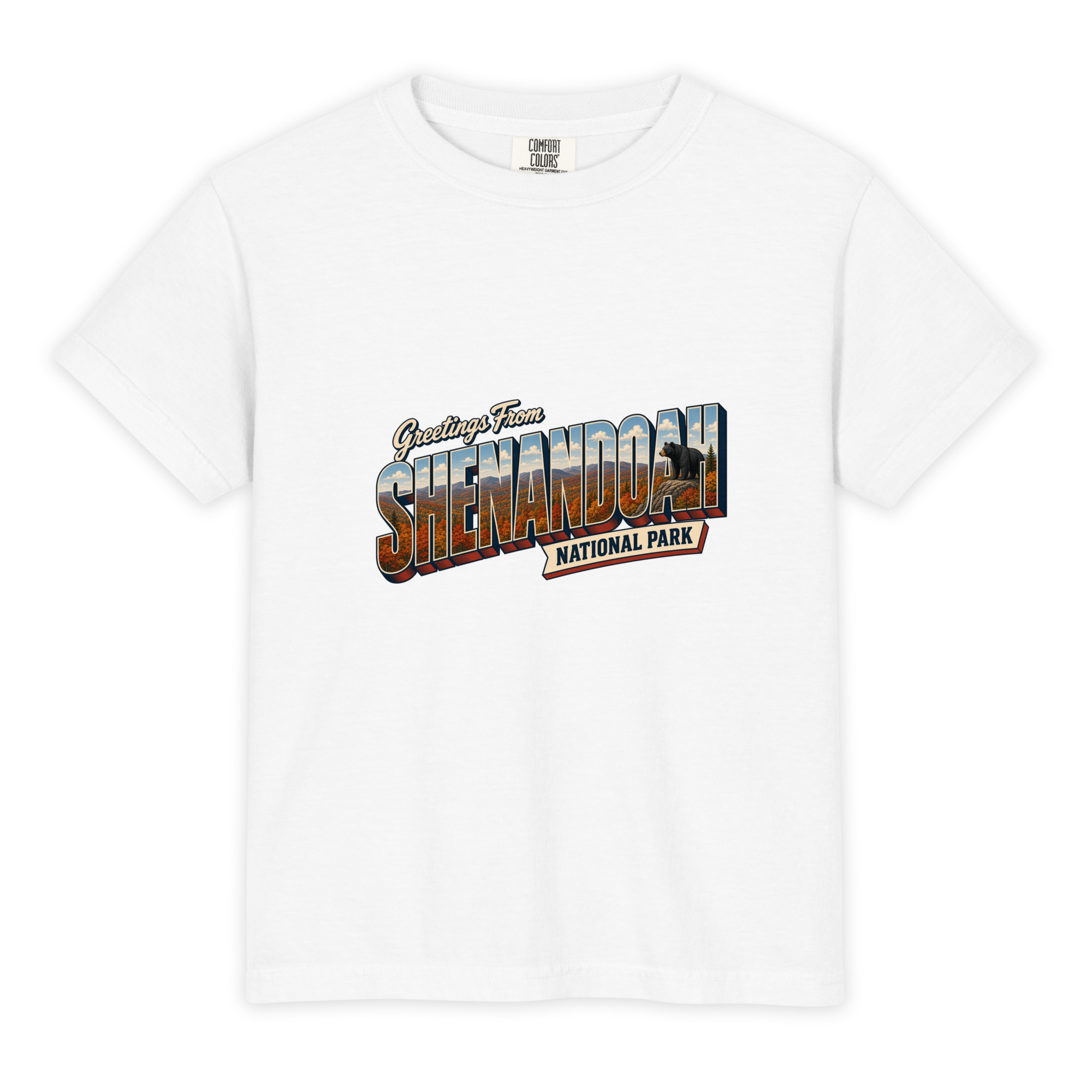 Shenandoah National Park Postcard Youth Tee - Image 3