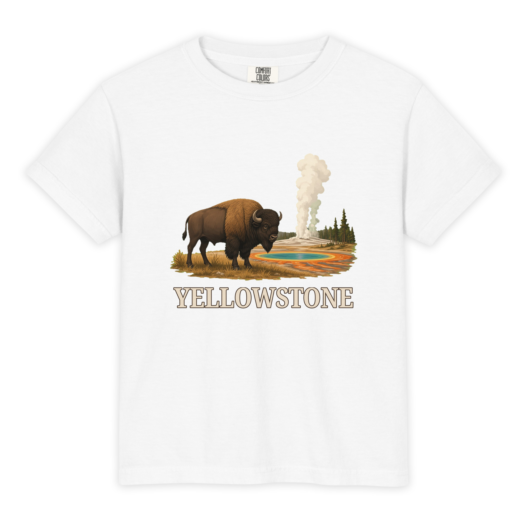 Yellowstone National Park Youth Tee - Image 3