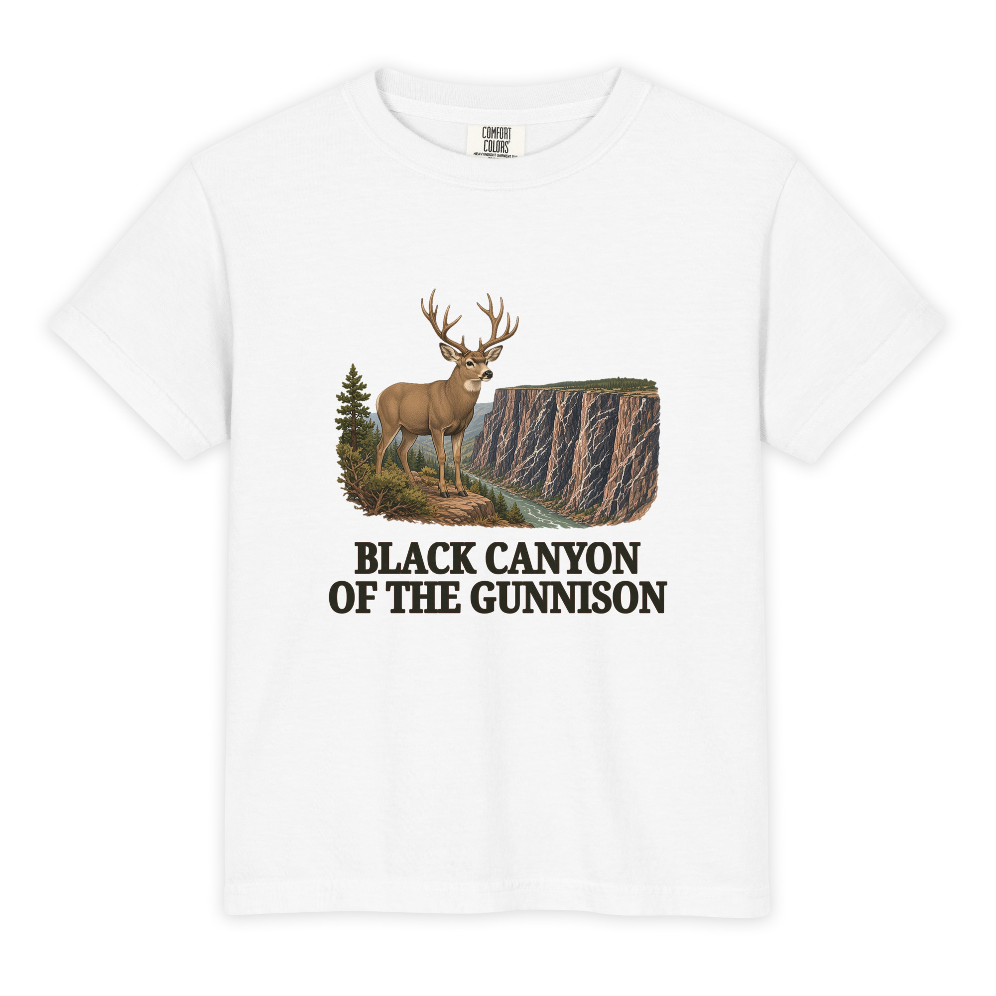 Black Canyon of the Gunnison National Park Youth Tee - Image 3