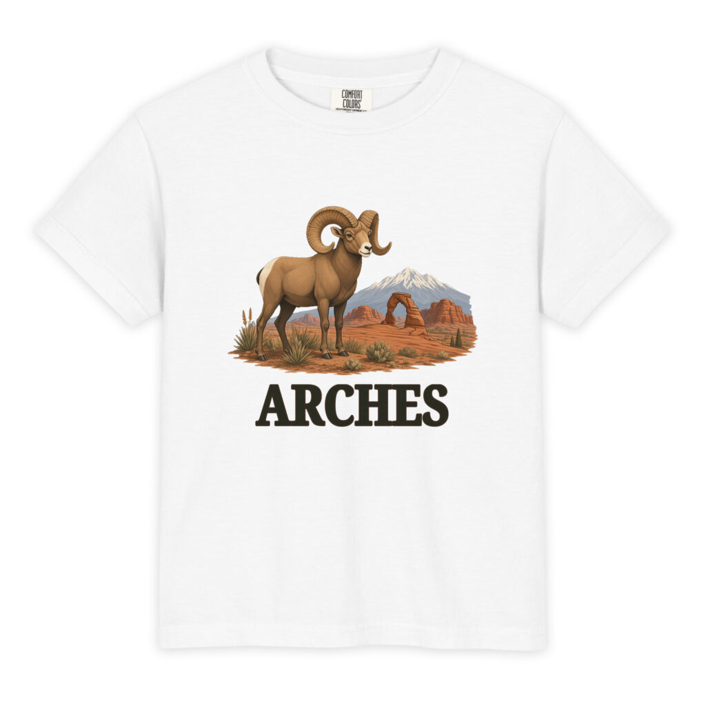 Arches National Park Youth Tee