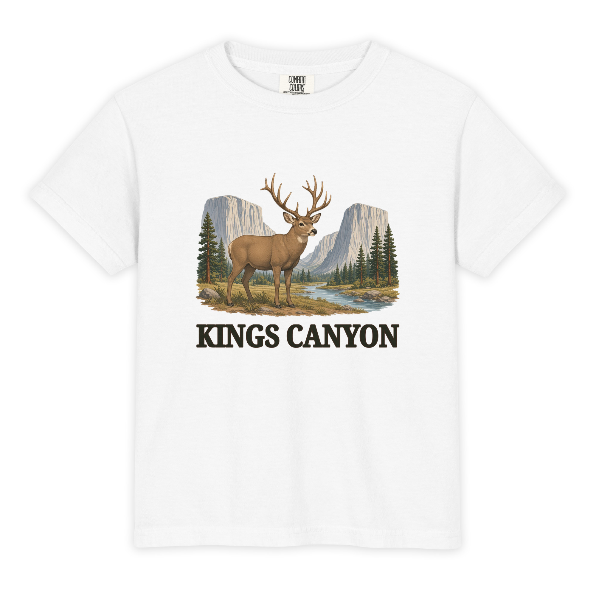 Kings Canyon National Park Youth Tee - Image 3