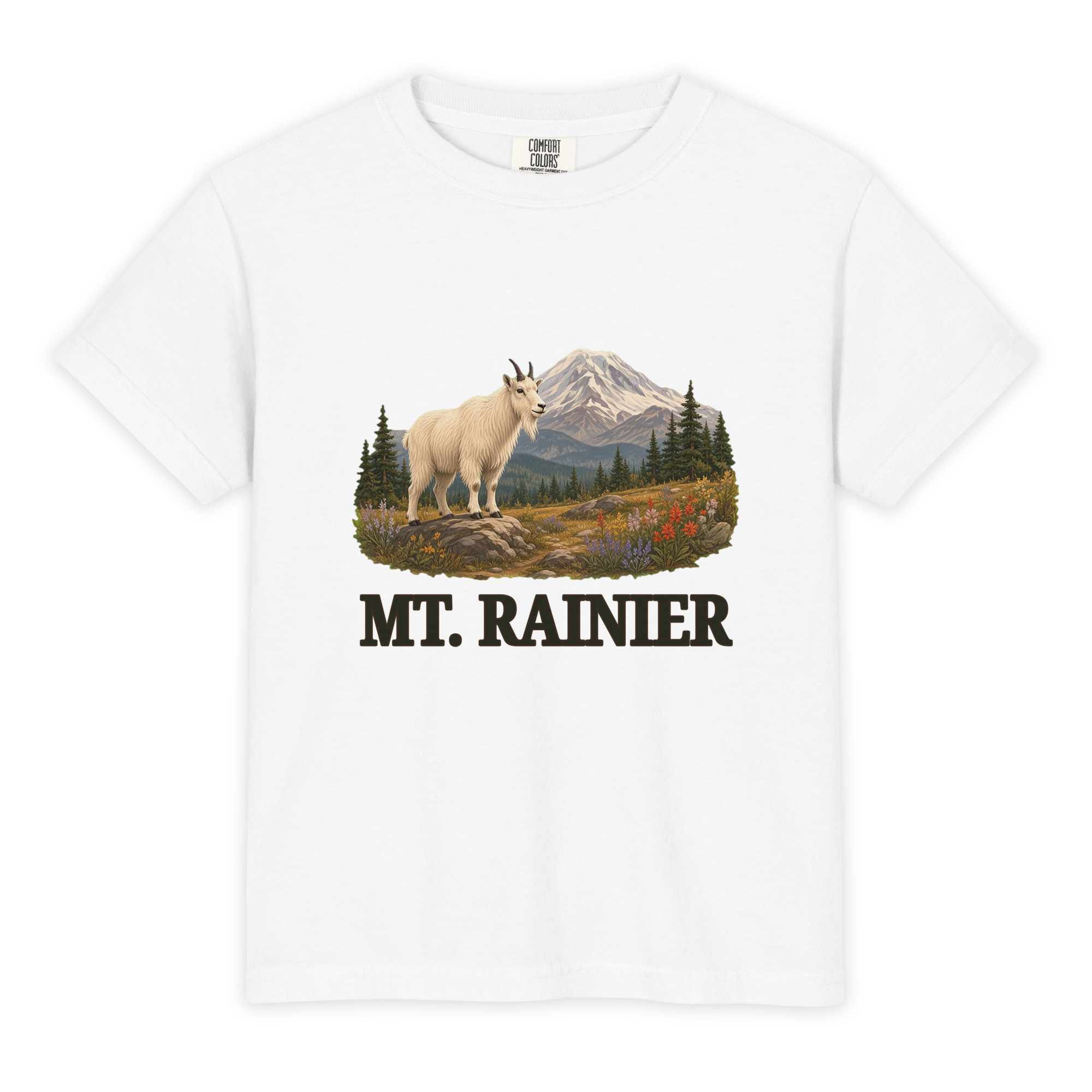 Mt. Rainier National Park Youth Tee - Image 3
