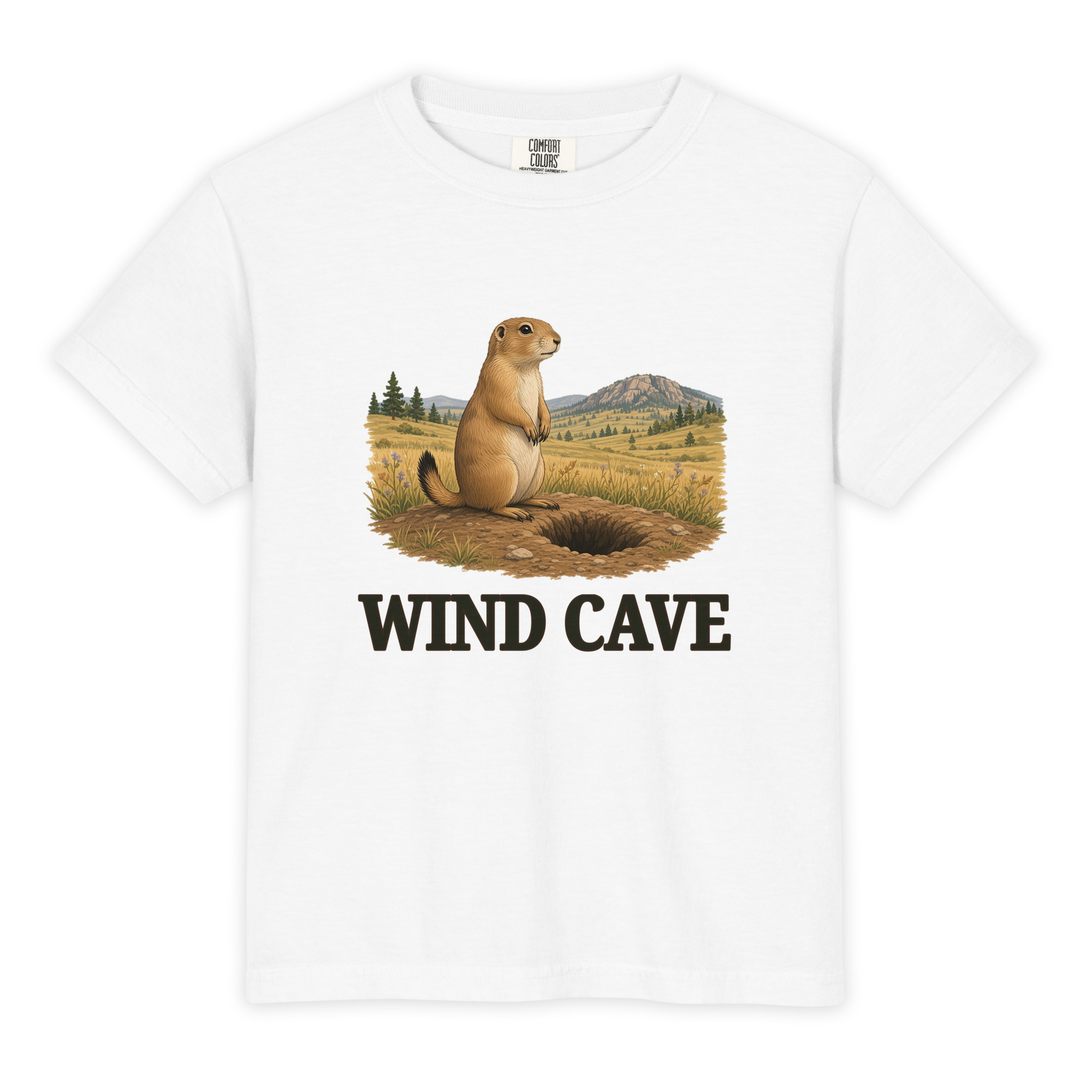 Wind Cave National Park Youth Tee - Image 3