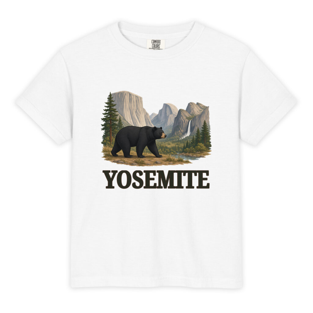 Yosemite National Park Youth Tee