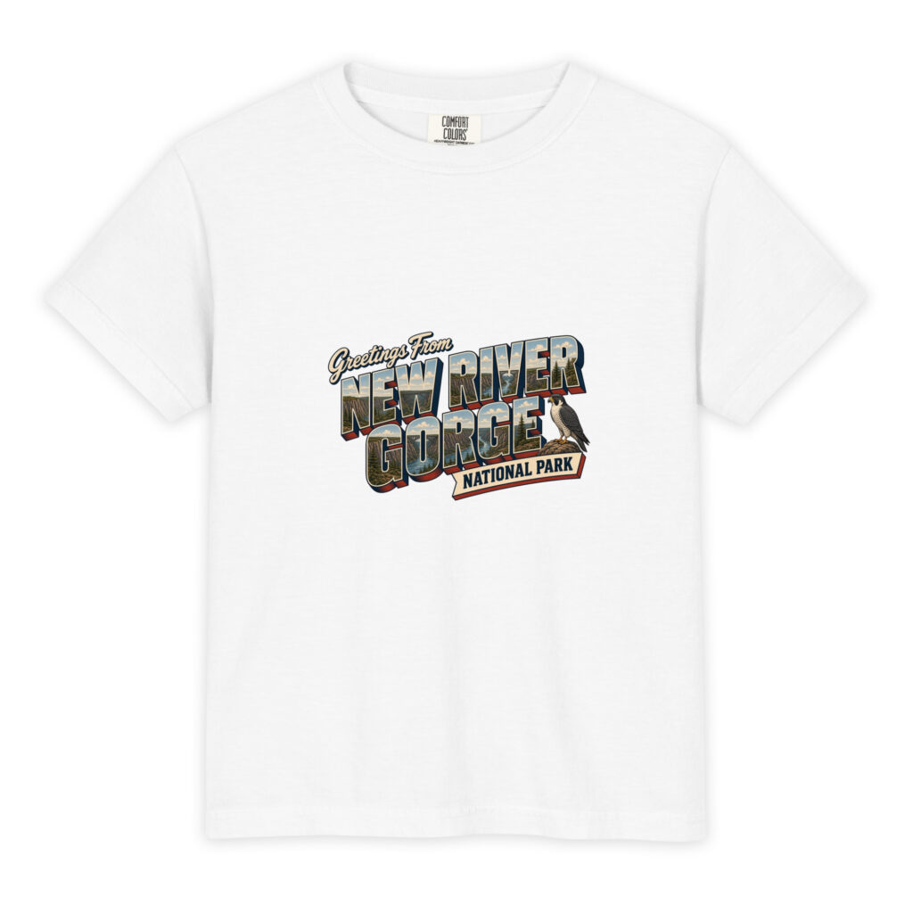 New River Gorge National Park Postcard Youth Tee