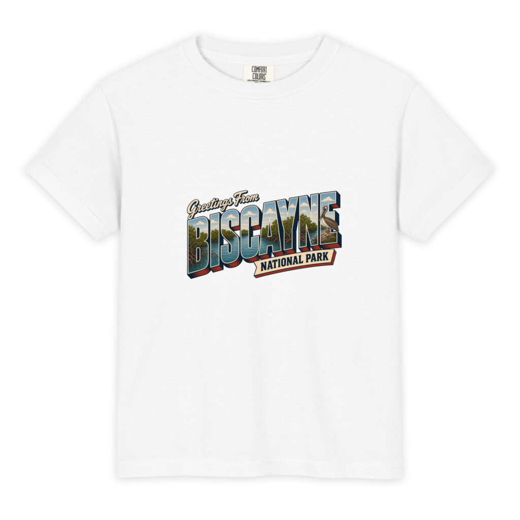 Biscayne National Park Postcard Youth Tee