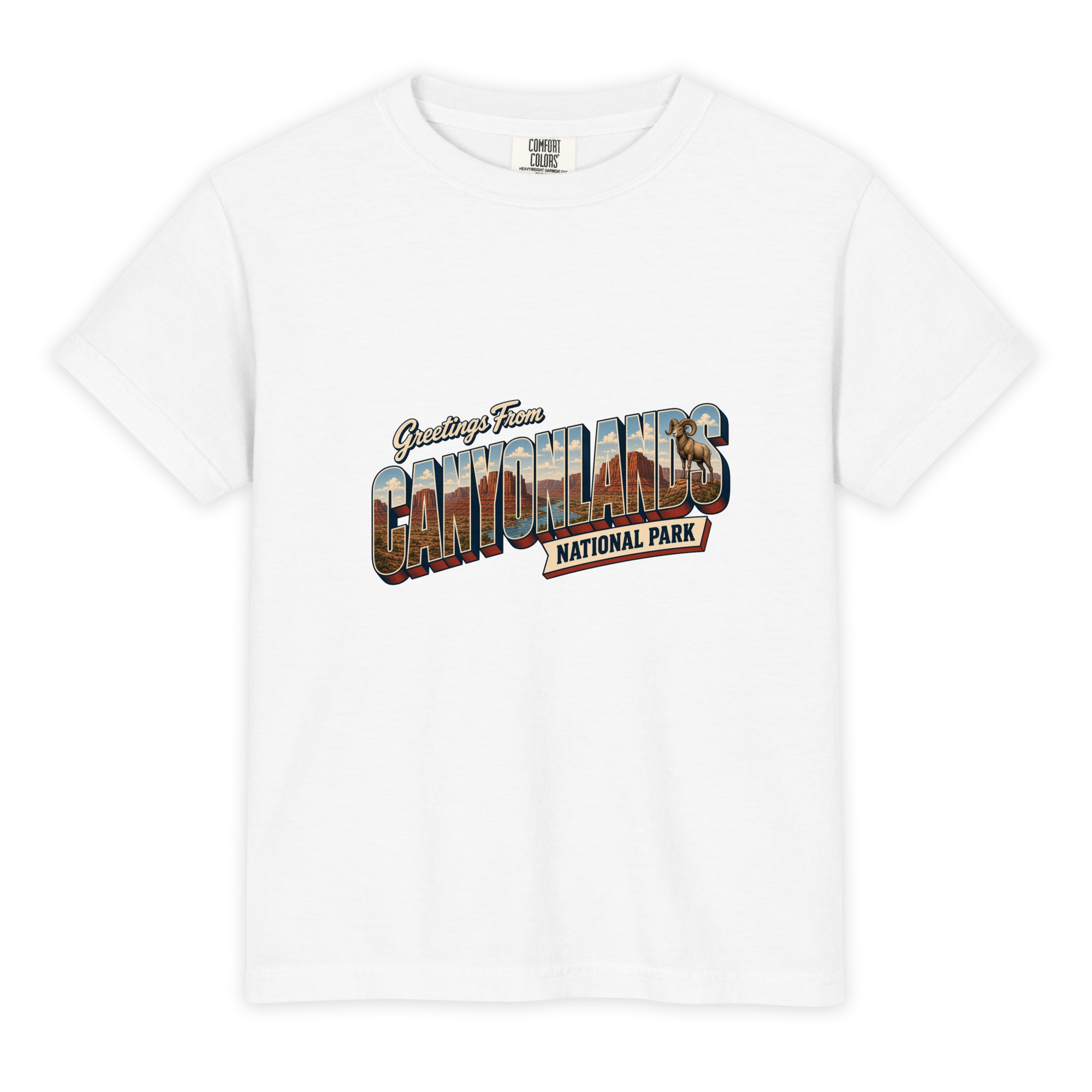 Canyonlands National Park Postcard Youth Tee - Image 3