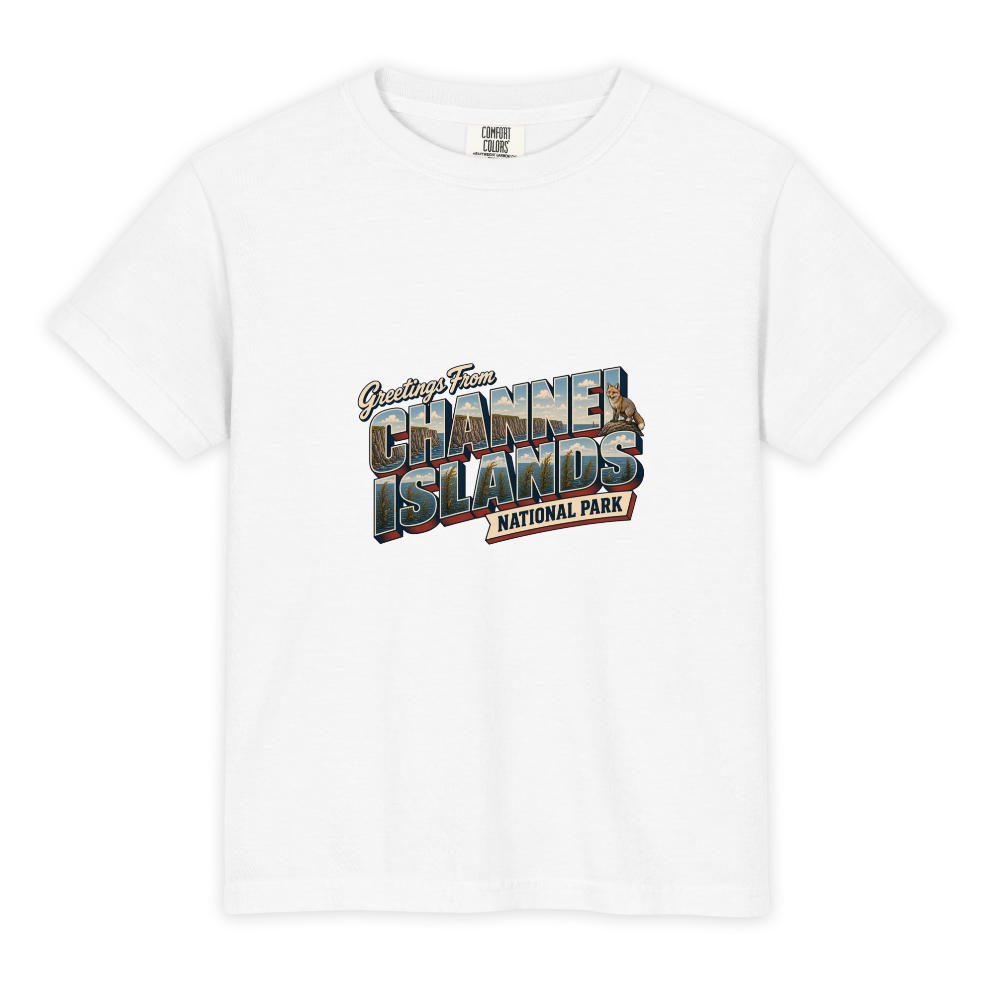 Channel Islands National Park Postcard Youth Tee