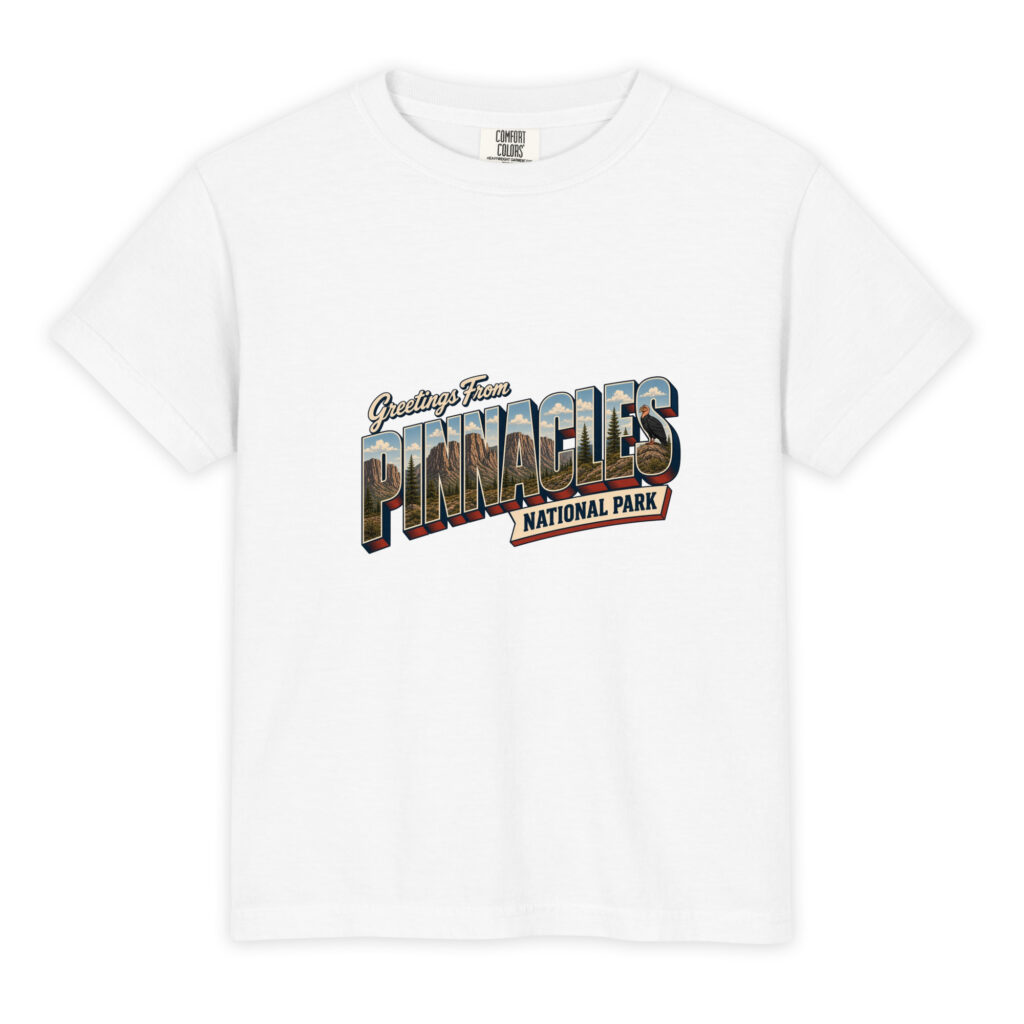 Pinnacles National Park Postcard Youth Tee